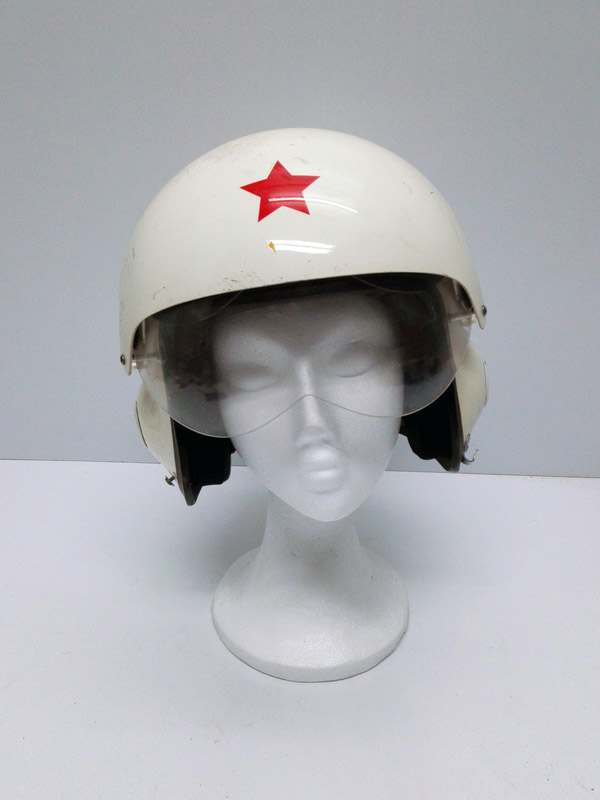 casco avion helicoptero 2viseras fibra crema 1u consultar modelos cantidades